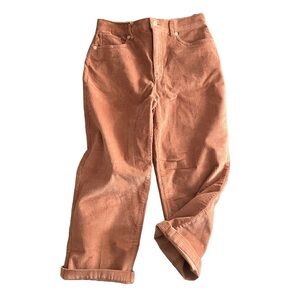 Express_Corduroy High Waisted Pants